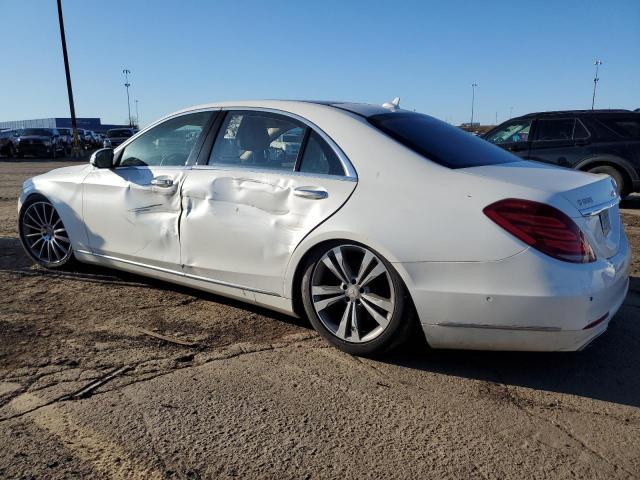 Седани MERCEDES-BENZ S-CLASS 2015 Білий