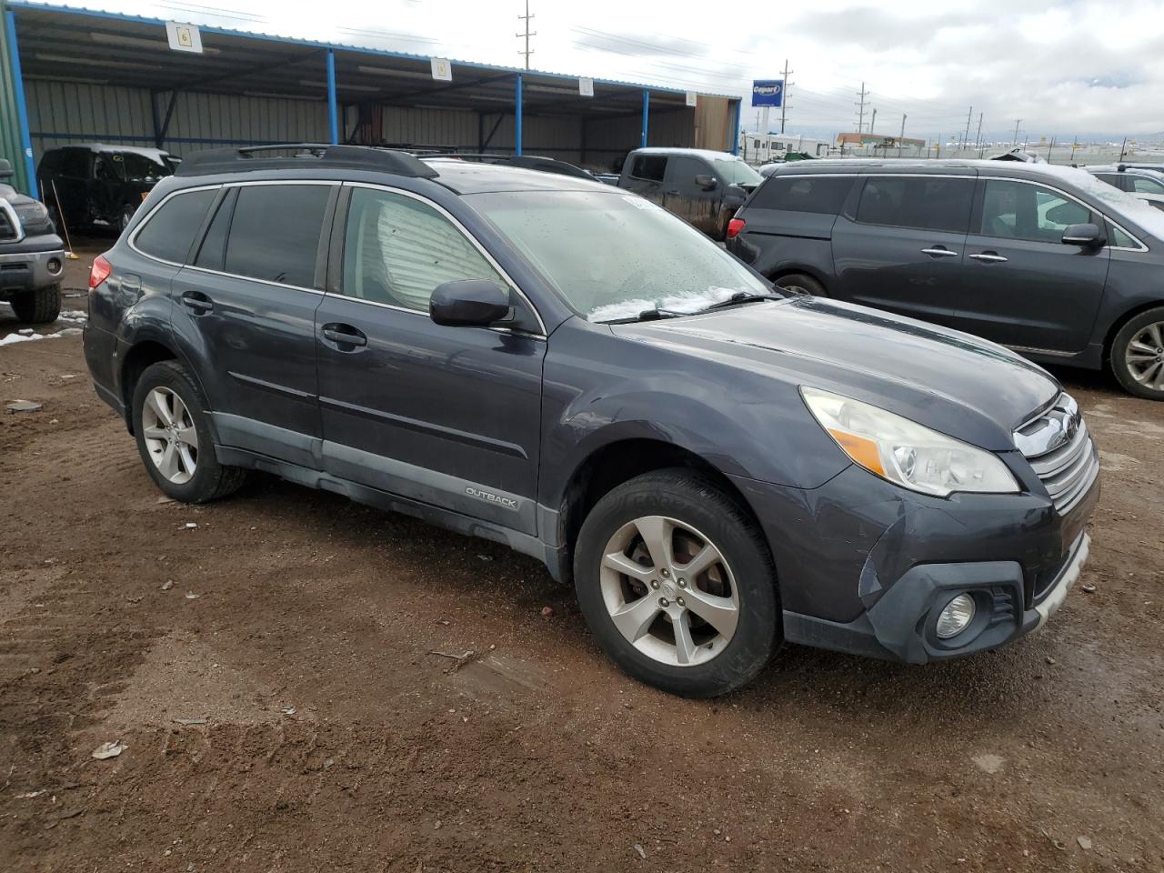 VIN 4S4BRBKC2D3318512 2013 SUBARU OUTBACK no.4