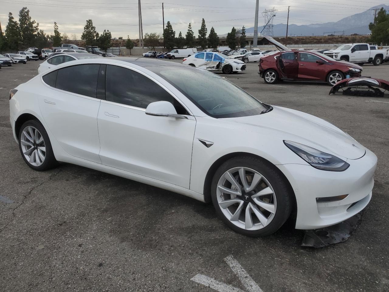 VIN 5YJ3E1EB8LF650540 2020 TESLA MODEL 3 no.4