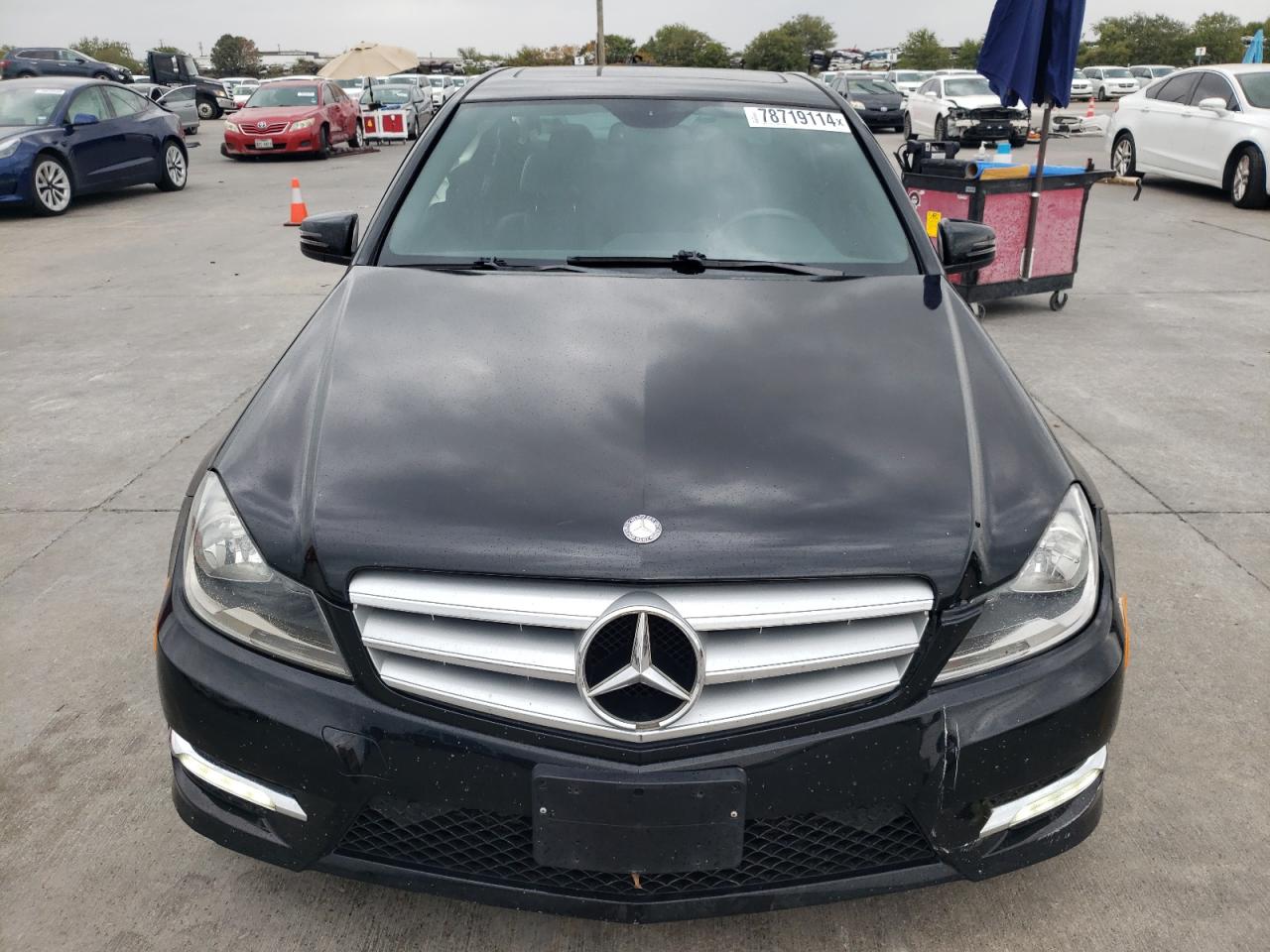 VIN WDDGF4HB5DR261299 2013 MERCEDES-BENZ C-CLASS no.5