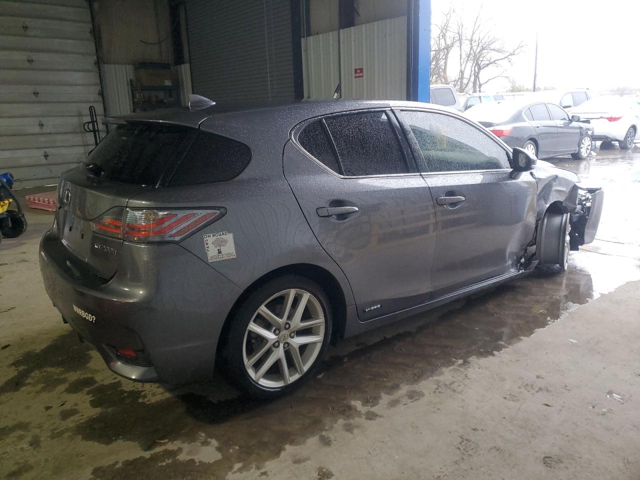 VIN JTHKD5BH3G2265036 2016 LEXUS CT 200 no.3