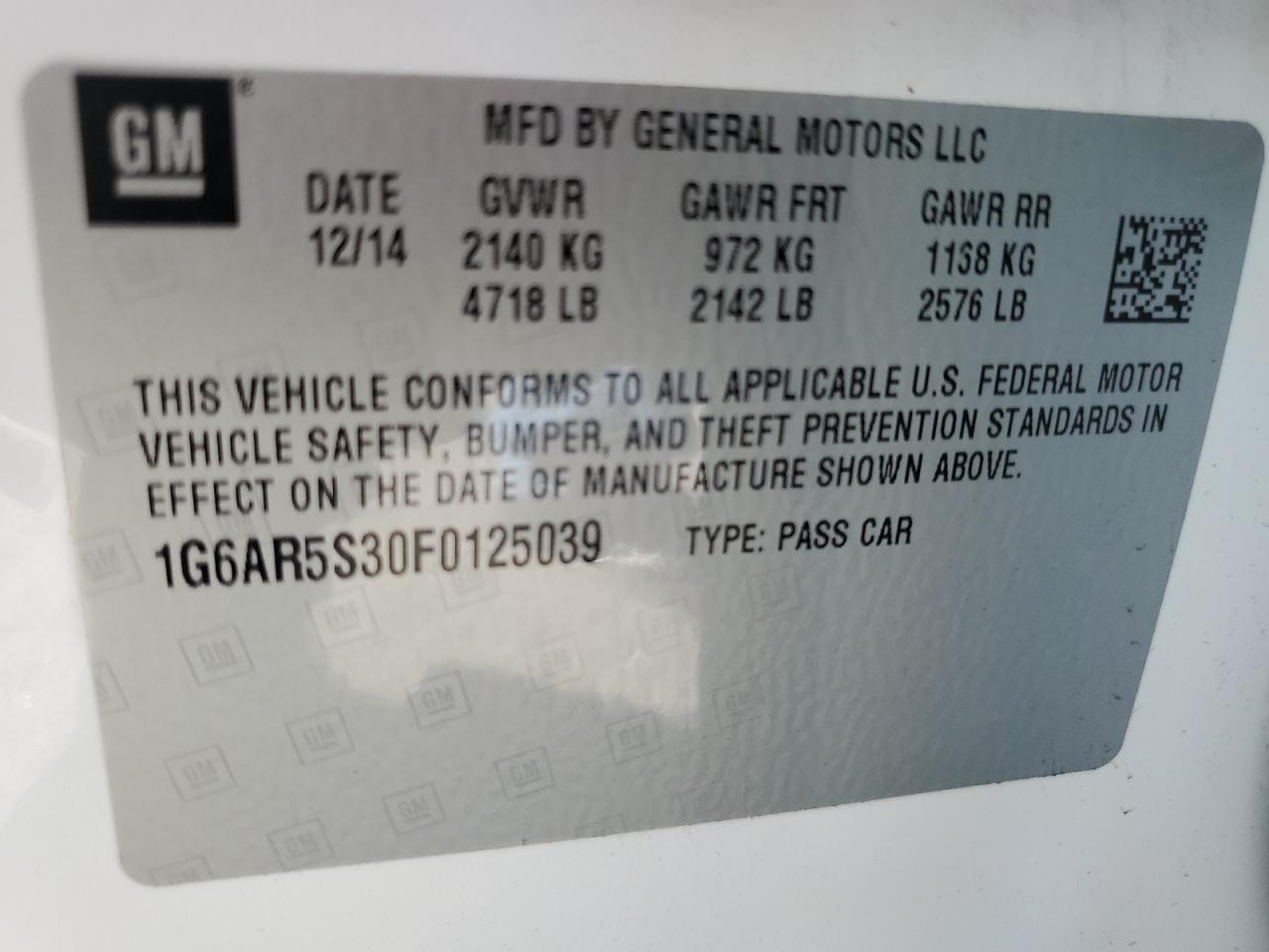 2015 Cadillac CTS - Image 12