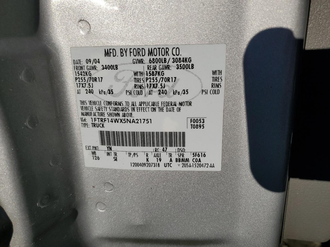 2005 Ford F-150 - Image 14