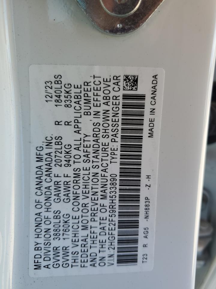 2024 Honda Civic - Image 13