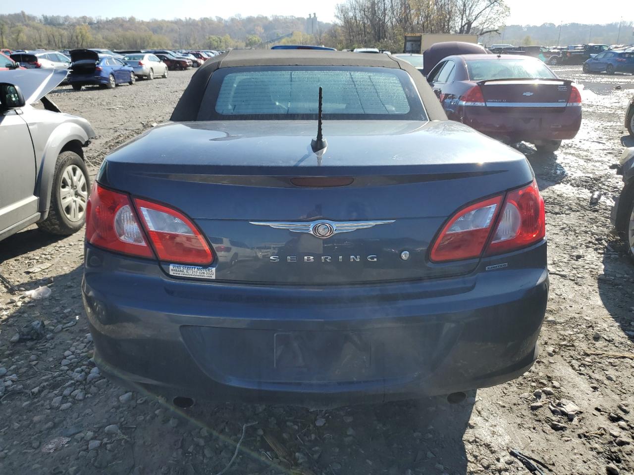 2008 Chrysler Sebring Limited VIN: 1C3LC65M08N243345 Lot: 80465834