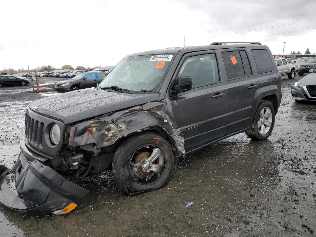 VIN 1C4NJPFB6ED887608 2014 JEEP PATRIOT no.1