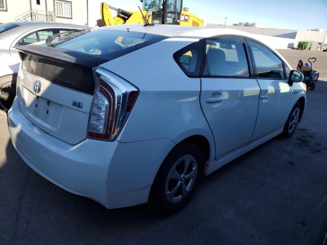 Хетчбеки TOYOTA PRIUS 2013 Білий