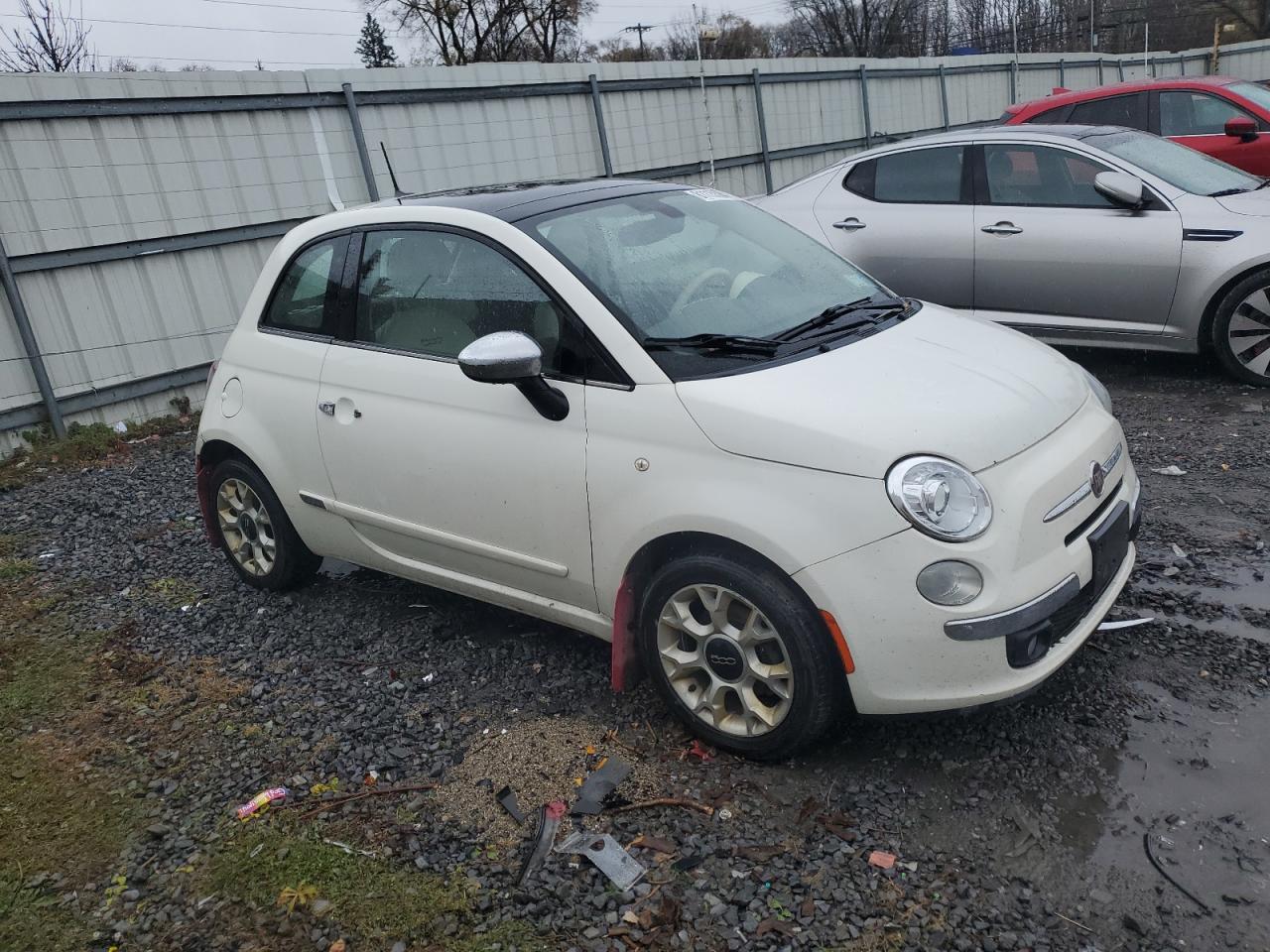 2016 Fiat 500 Lounge VIN: 3C3CFFCR9GT170738 Lot: 81115584