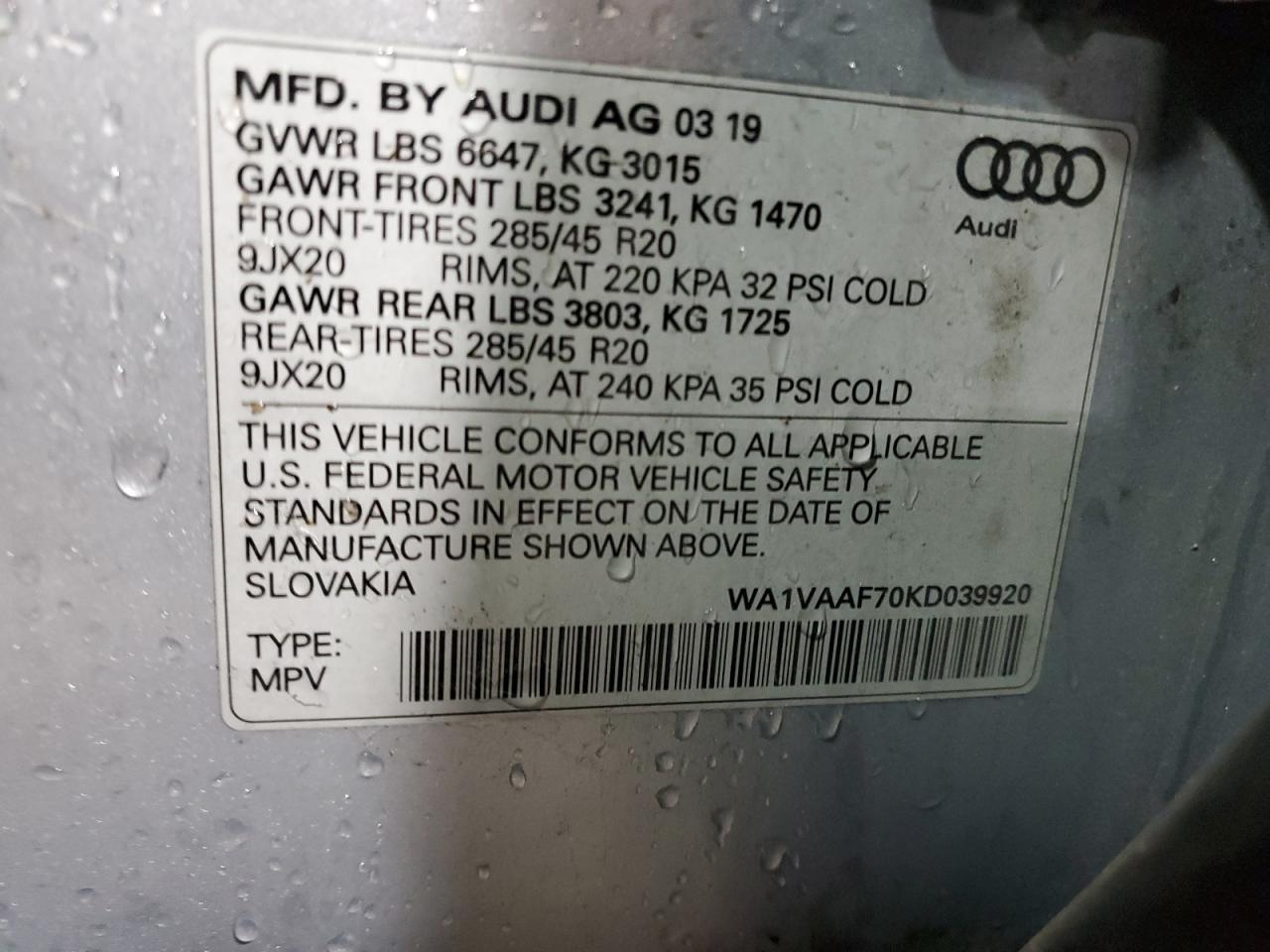 2019 Audi Q7 - Image 14