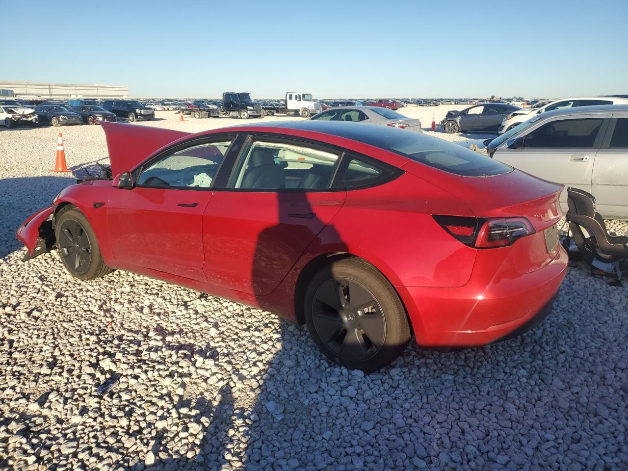 VIN 5YJ3E1EA0PF648763 2023 TESLA MODEL 3 no.2