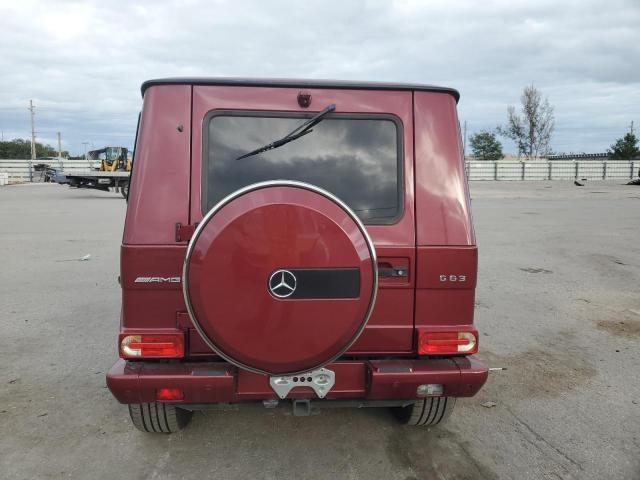  MERCEDES-BENZ G-CLASS 2018 Red