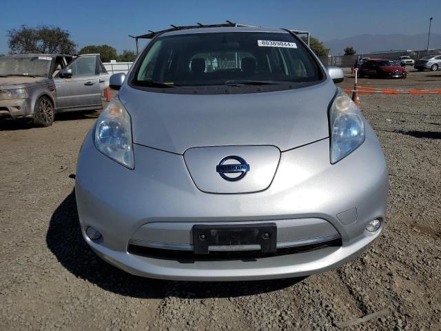 Хетчбеки NISSAN LEAF 2014 Сріблястий