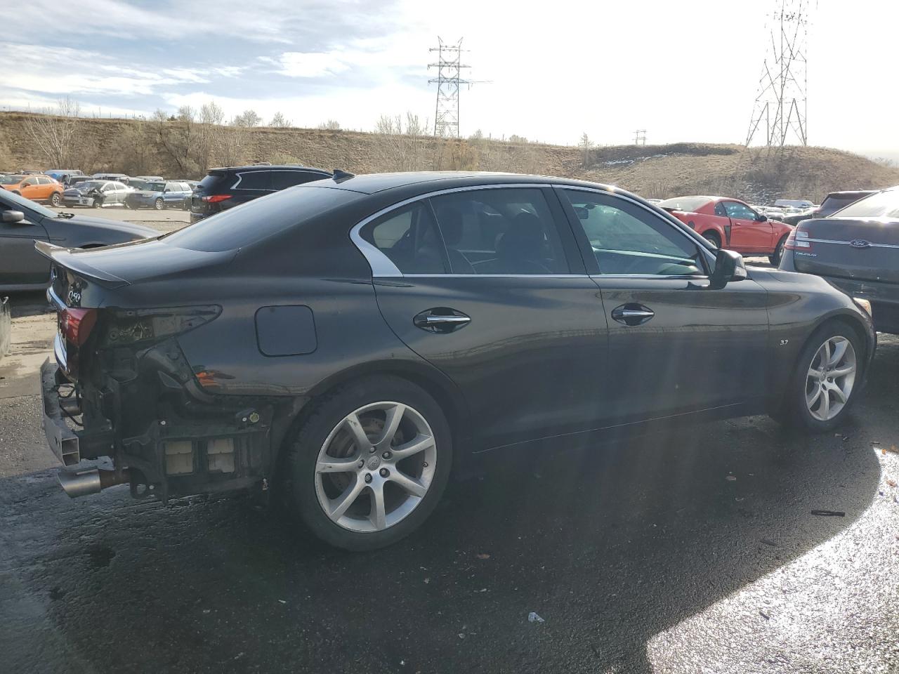 VIN JN1BV7AP4FM345731 2015 INFINITI Q50 no.3