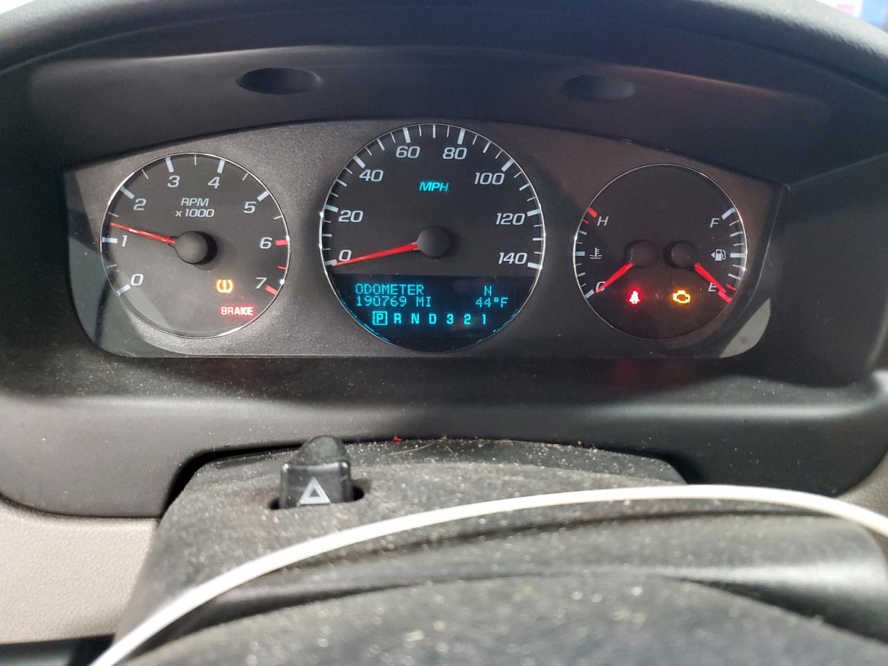 2009 Chevrolet Impala Ltz VIN: 2G1WU57M891288512 Lot: 86844834