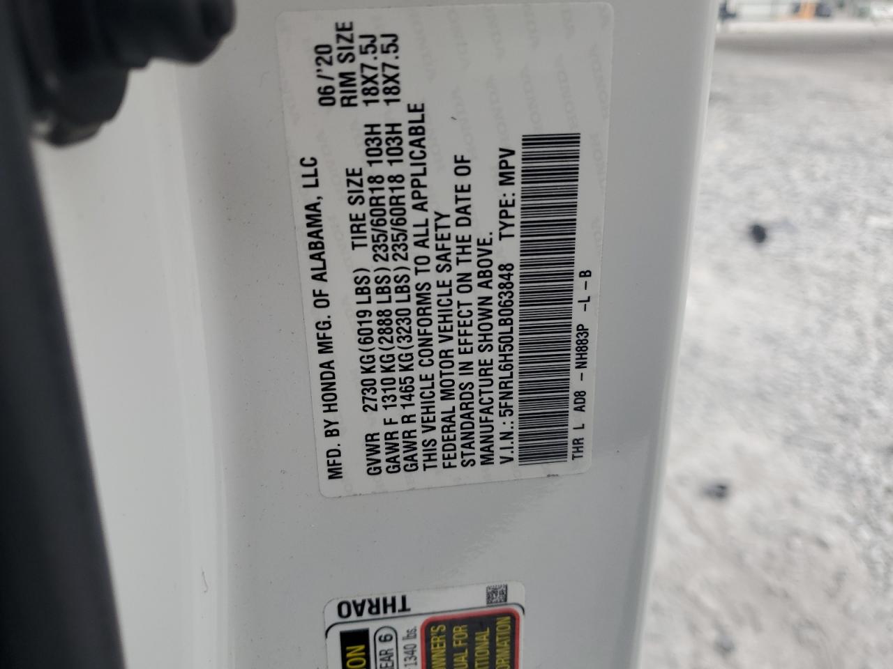2020 Honda Odyssey - Image 13