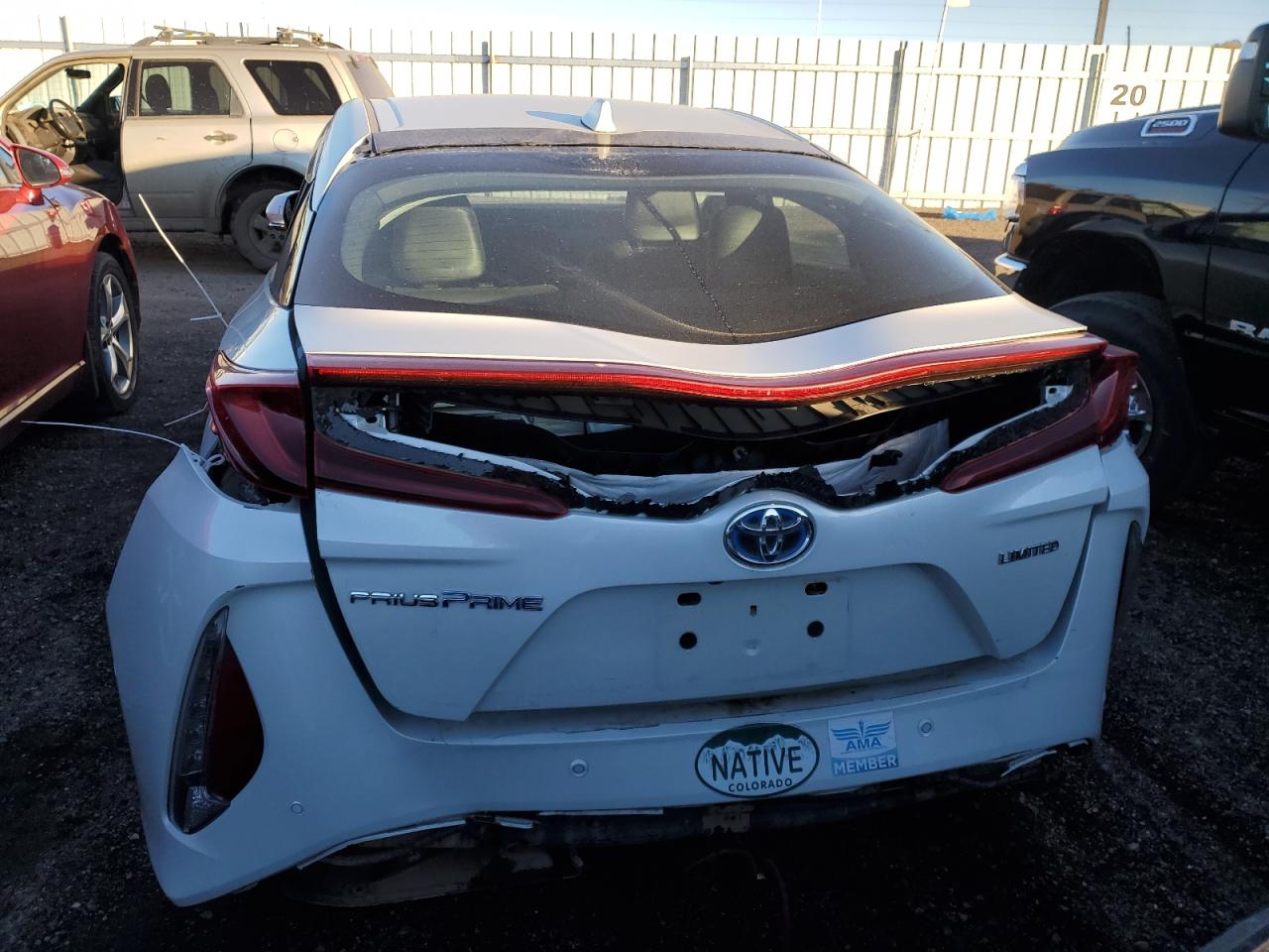 2021 Toyota Prius Prime Le VIN: JTDKAMFP9M3171741 Lot: 77916994