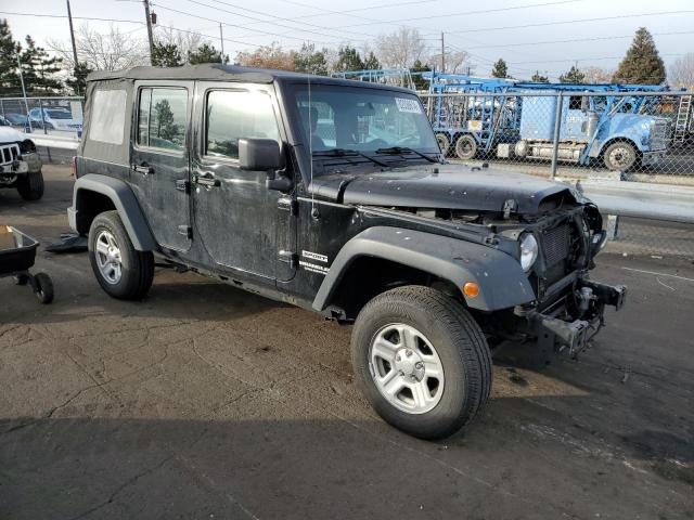 Parquets JEEP WRANGLER 2016 Czarny