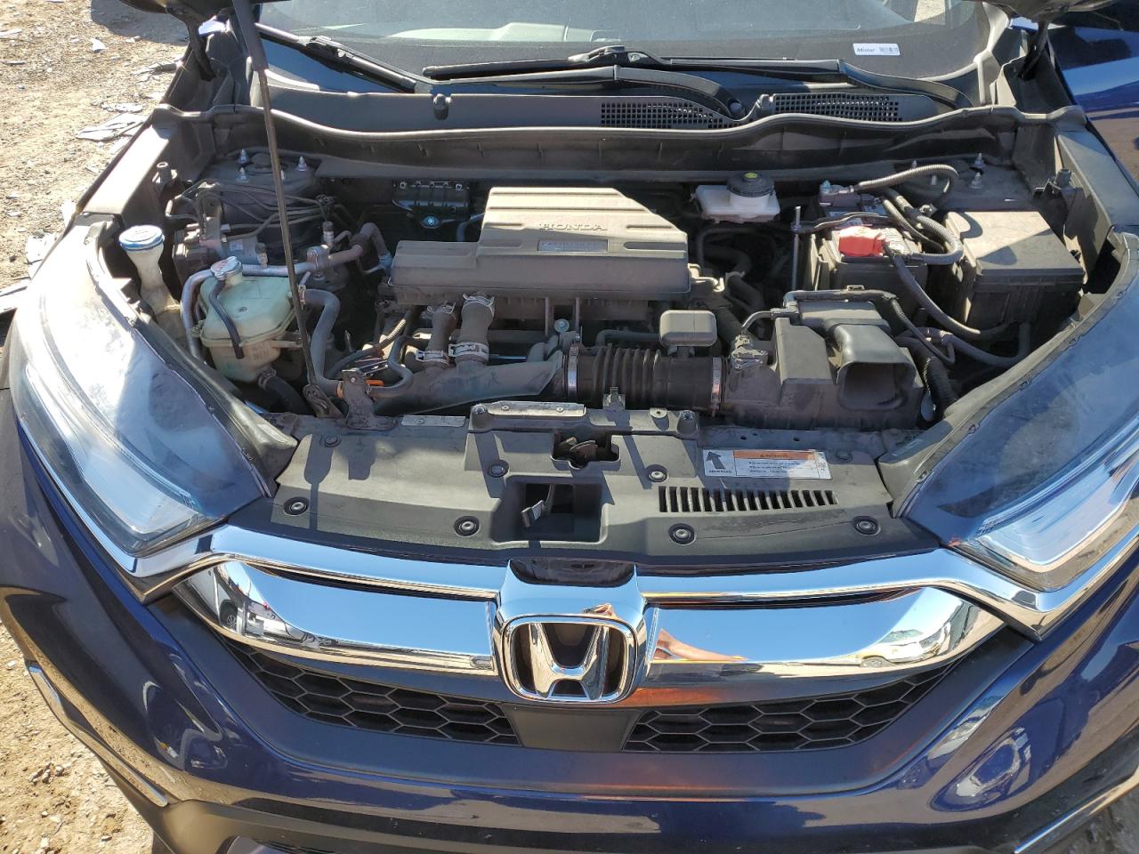 2017 Honda Cr-V Touring VIN: 7FARW1H91HE021858 Lot: 80147384