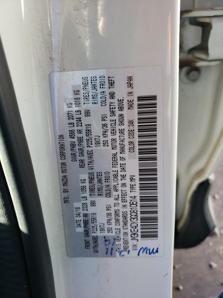 VIN JM3KE4DY3G0810614 2016 MAZDA CX-5 no.14