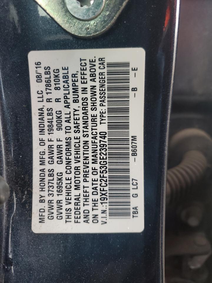 2016 Honda Civic - Image 13