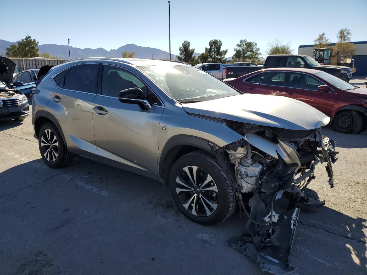 VIN JTJSARDZ6M2263569 2021 LEXUS NX no.4