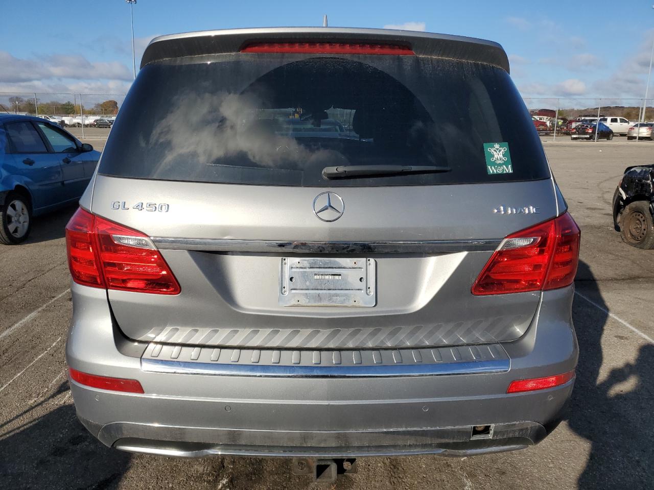 2015 Mercedes-Benz Gl 450 4Matic VIN: 4JGDF6EE1FA476537 Lot: 79335964