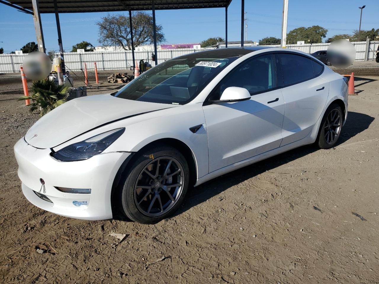 VIN 5YJ3E1EA7MF023112 2021 TESLA MODEL 3 no.1