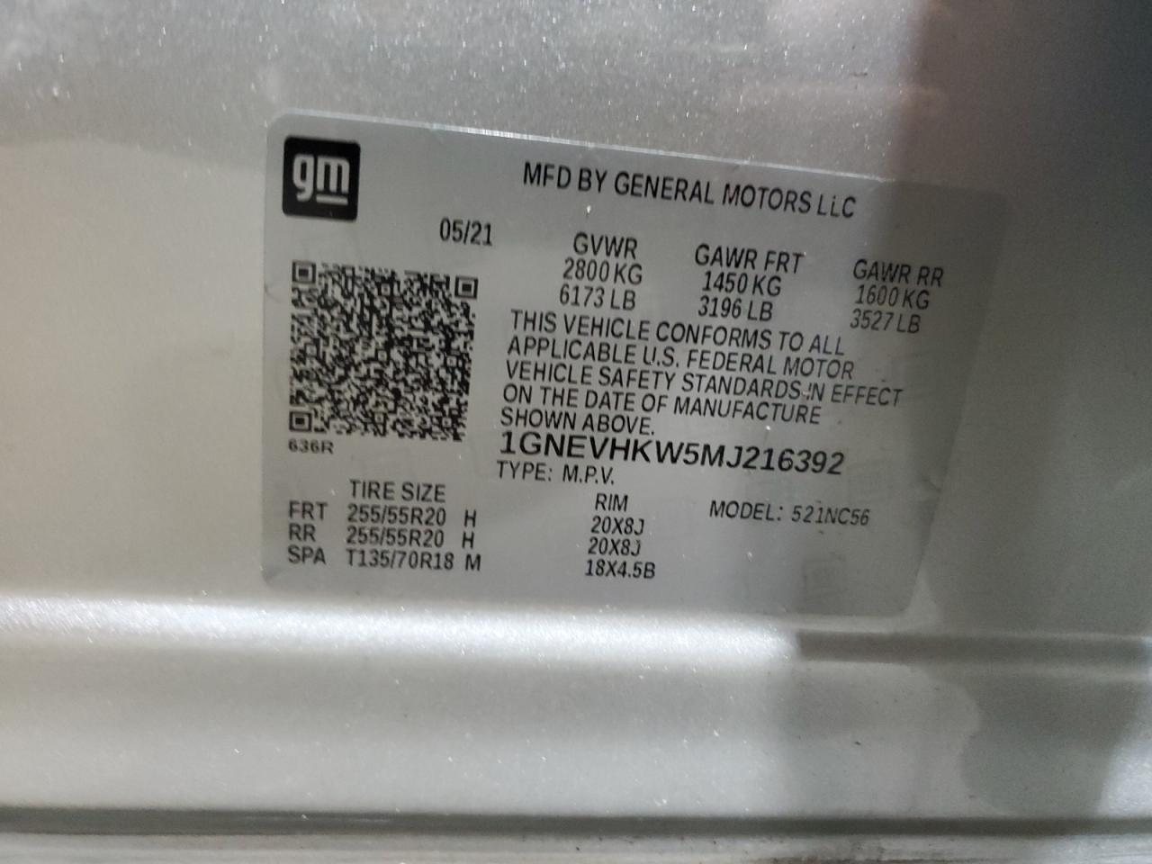 2021 Chevrolet Traverse - Image 15