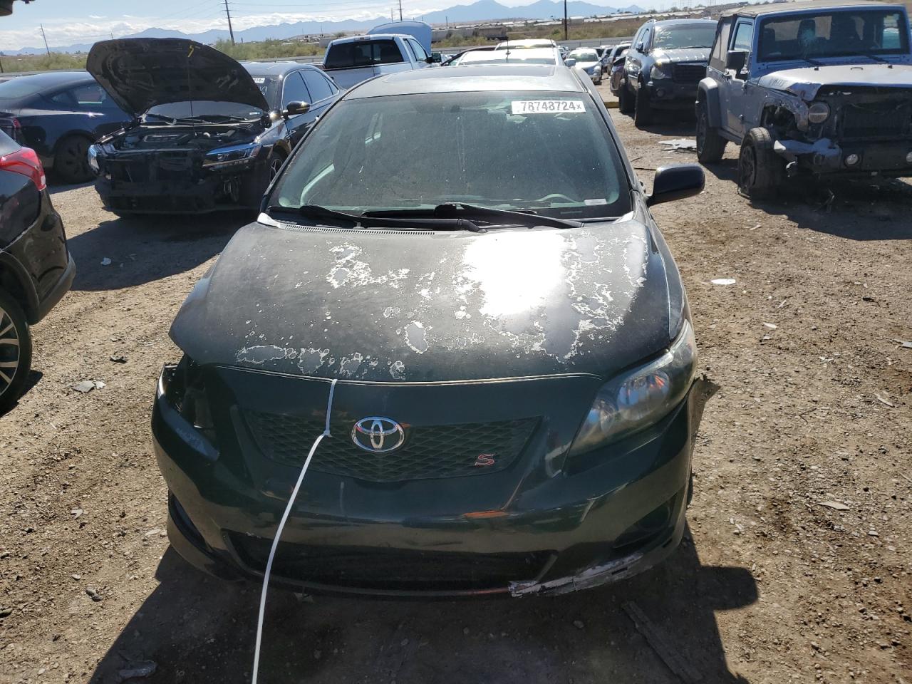 2010 Toyota Corolla Base VIN: 1NXBU4EE0AZ305433 Lot: 78748724