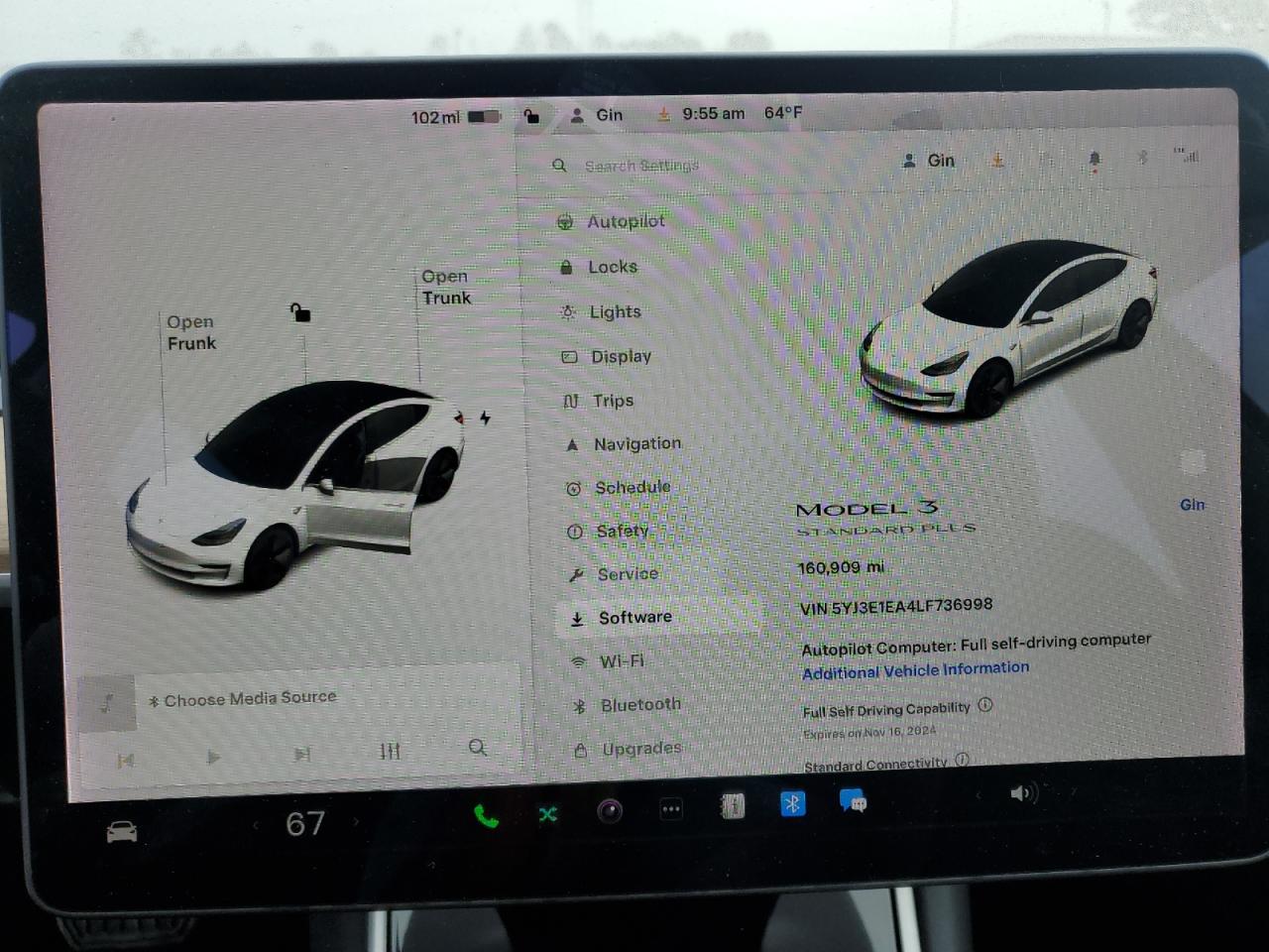 2020 Tesla Model 3 VIN: 5YJ3E1EA4LF736998 Lot: 78627004