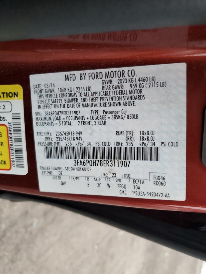 2014 Ford Fusion - Image 12