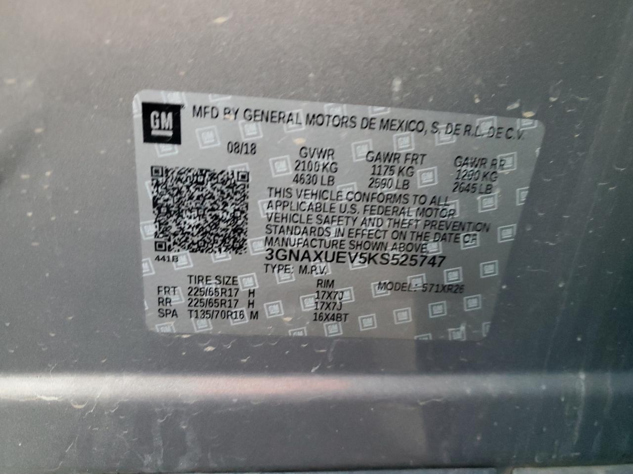 2019 Chevrolet Equinox - Image 13