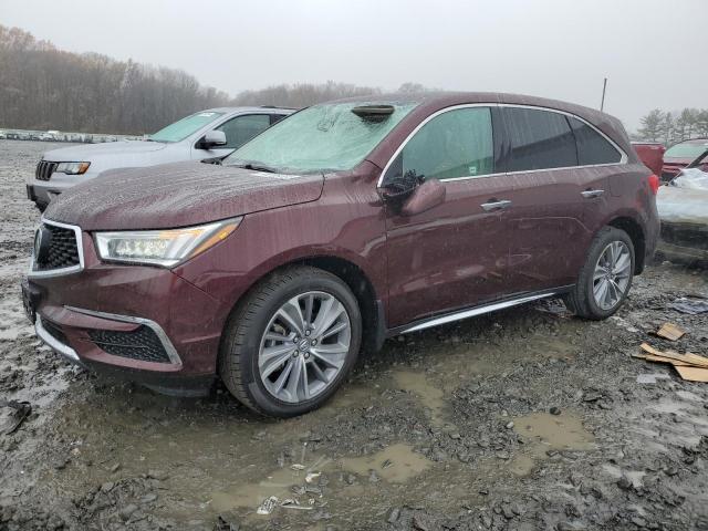  ACURA MDX 2017 Бордовий