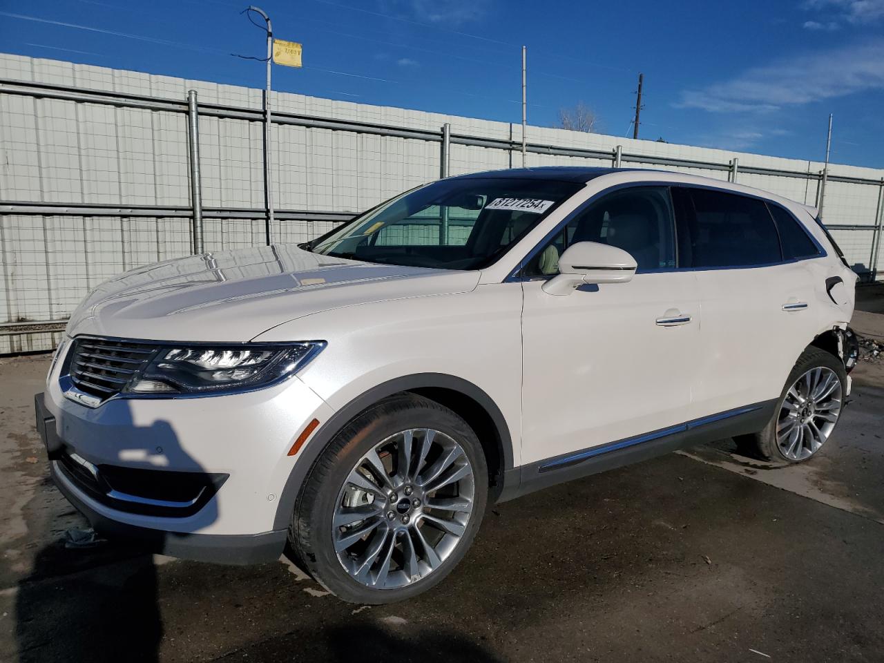 VIN 2LMPJ8LP1HBL43591 2017 LINCOLN MKX no.1