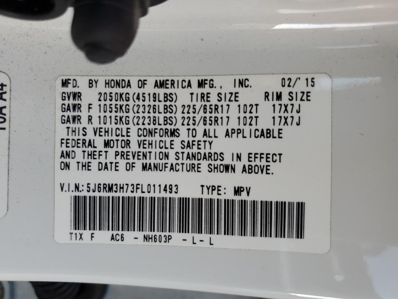 2015 Honda CR-V - Image 15