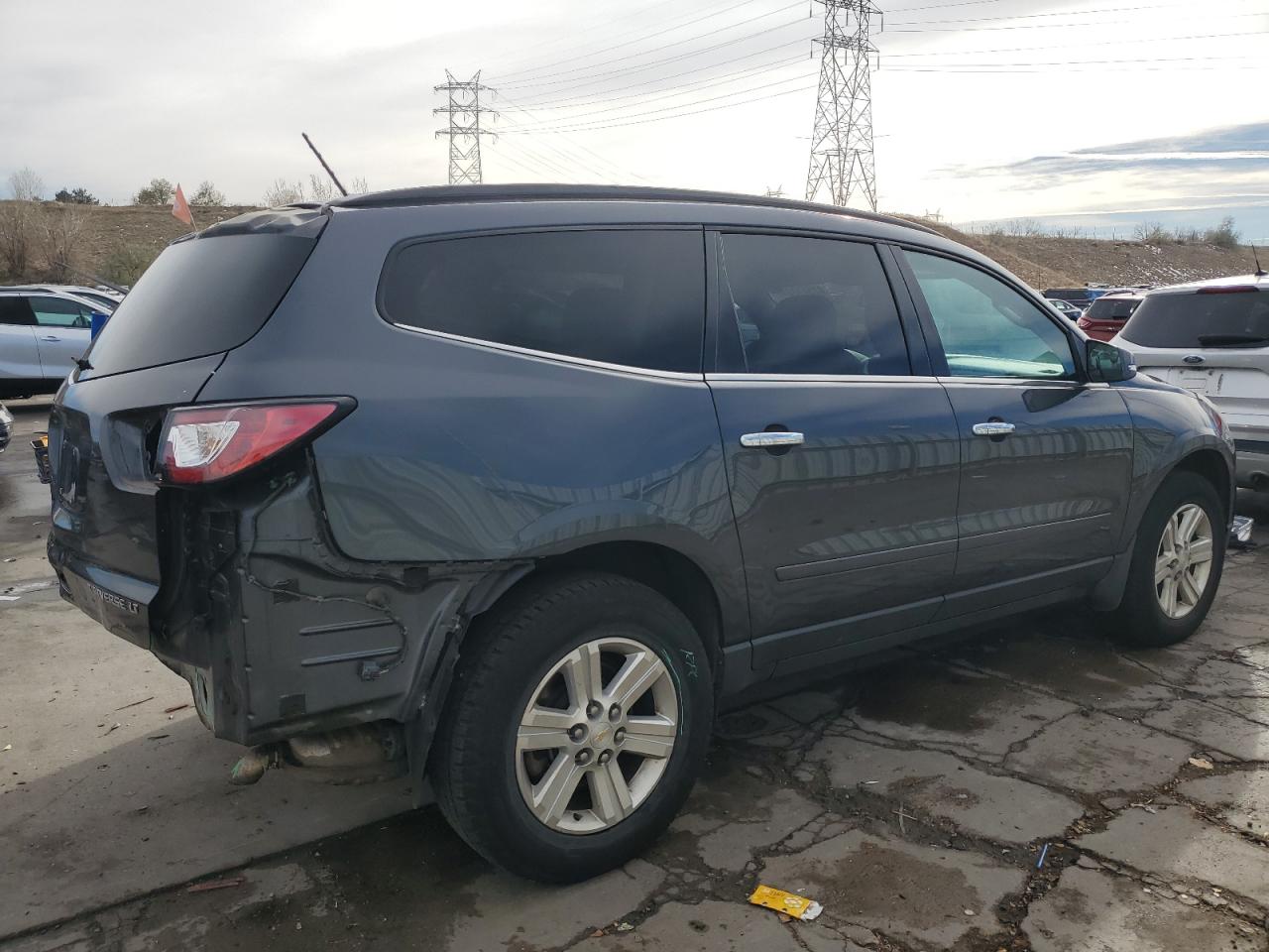 VIN 1GNKVGKD2EJ284646 2014 CHEVROLET TRAVERSE no.3