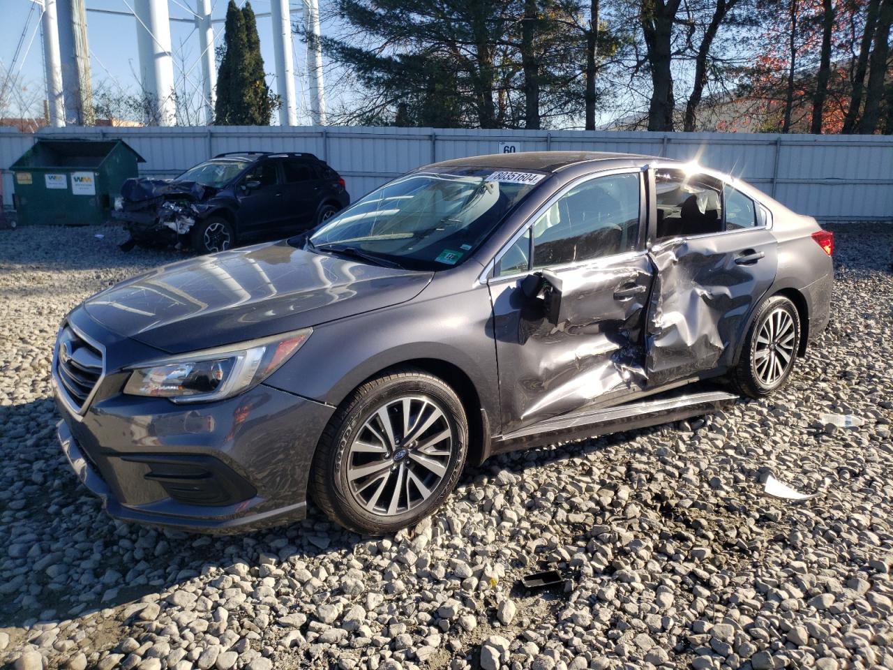 2019 Subaru Legacy 2.5I იყიდება Windsor-ში, NJ - Side