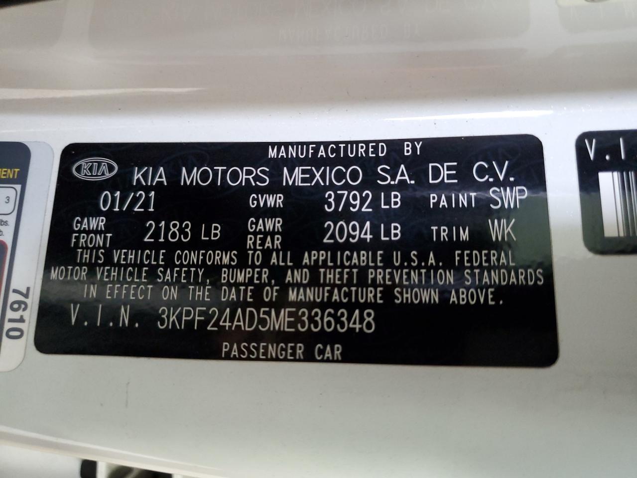 2021 Kia Forte - Image 13