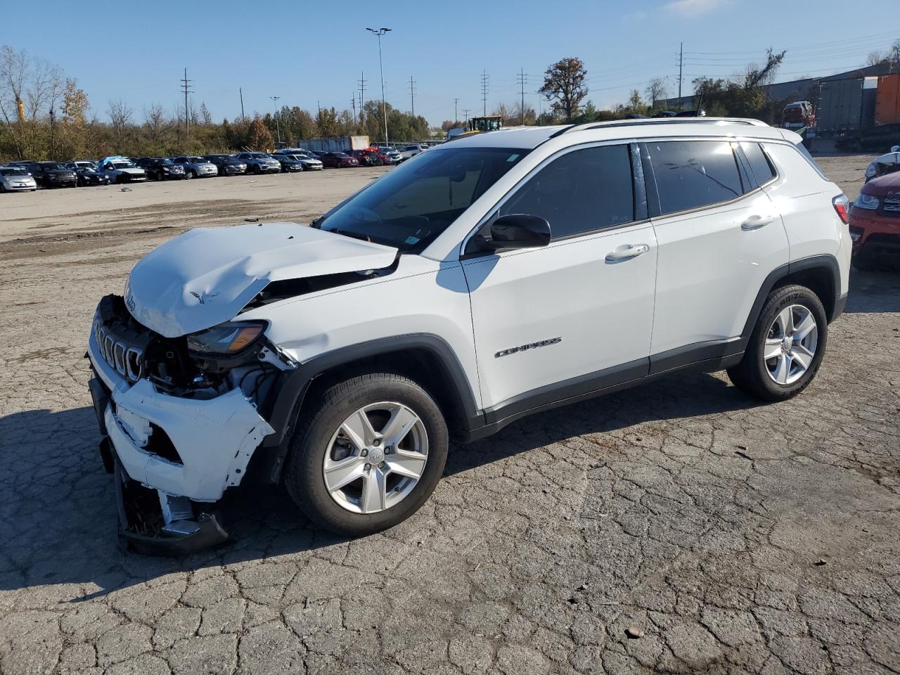 2022 Jeep Compass Latitude VIN: 3C4NJDBB8NT155351 Lot: 80294454