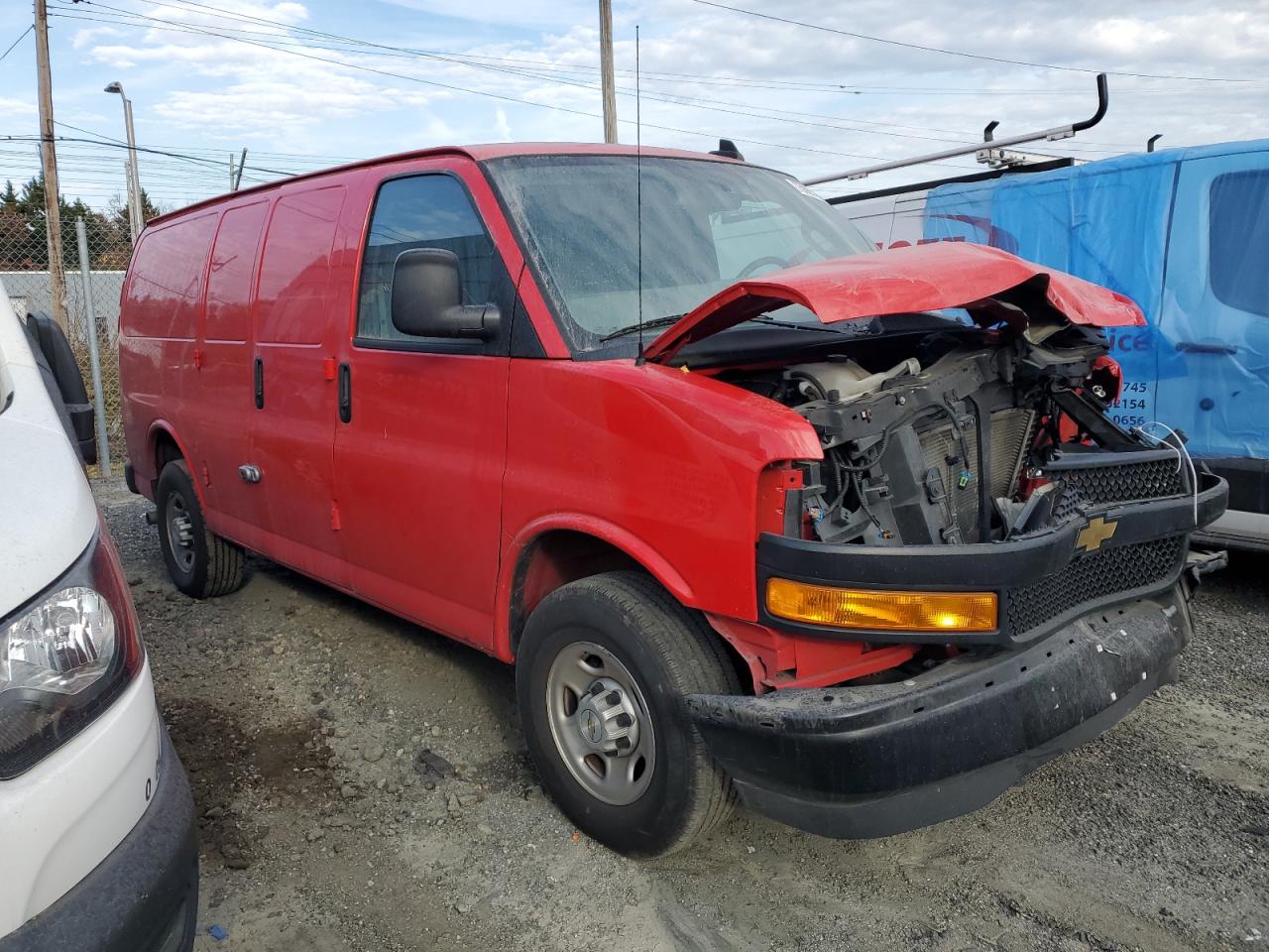 VIN 1GCZGGFP2N1292431 2022 CHEVROLET EXPRESS no.4