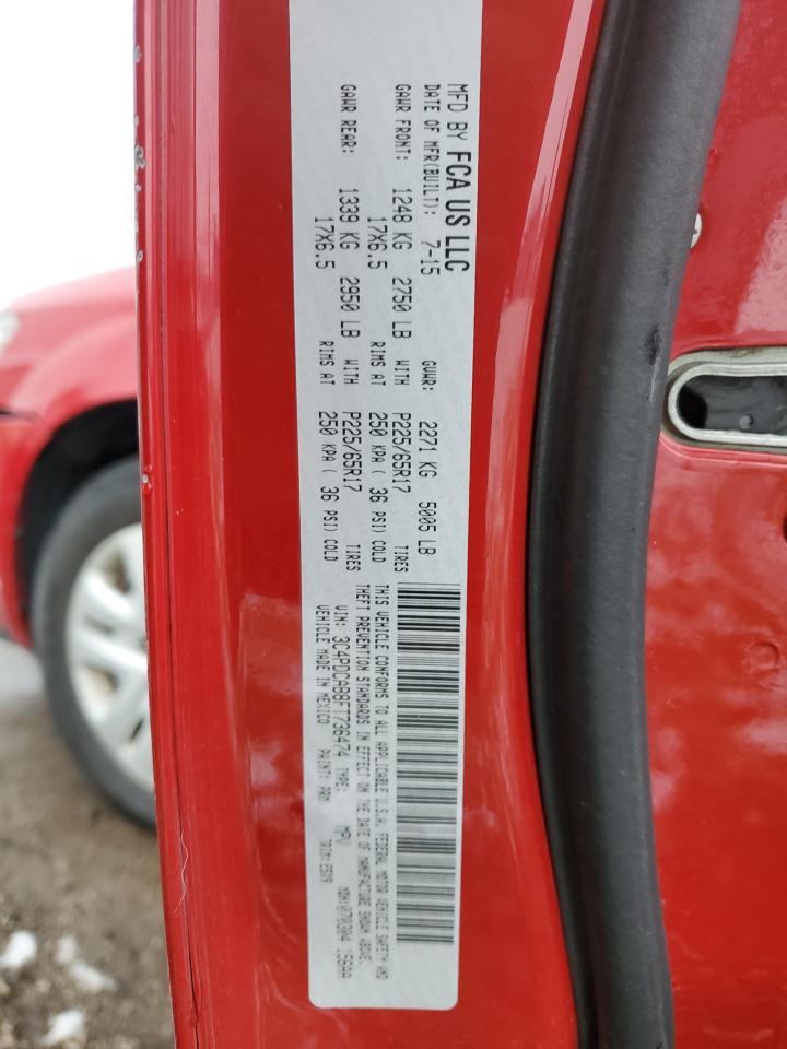 VIN 3C4PDCAB8FT736474 2015 DODGE JOURNEY no.12