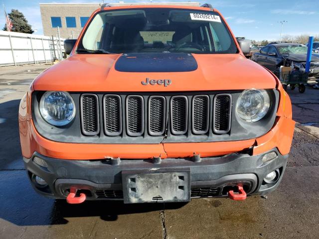  JEEP RENEGADE 2015 Оранжевый