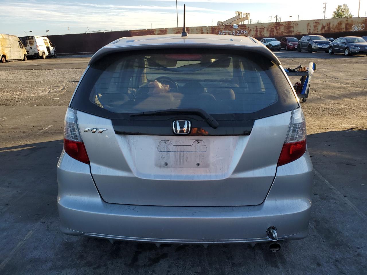 VIN JHMGE8H67DC019607 2013 HONDA FIT no.6