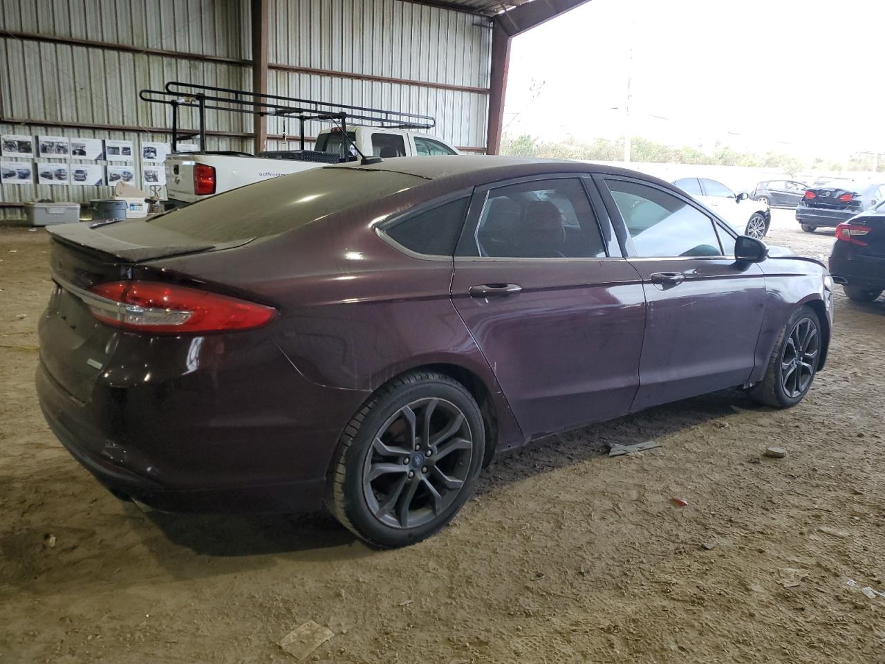 VIN 3FA6P0HD1JR231526 2018 FORD FUSION no.3