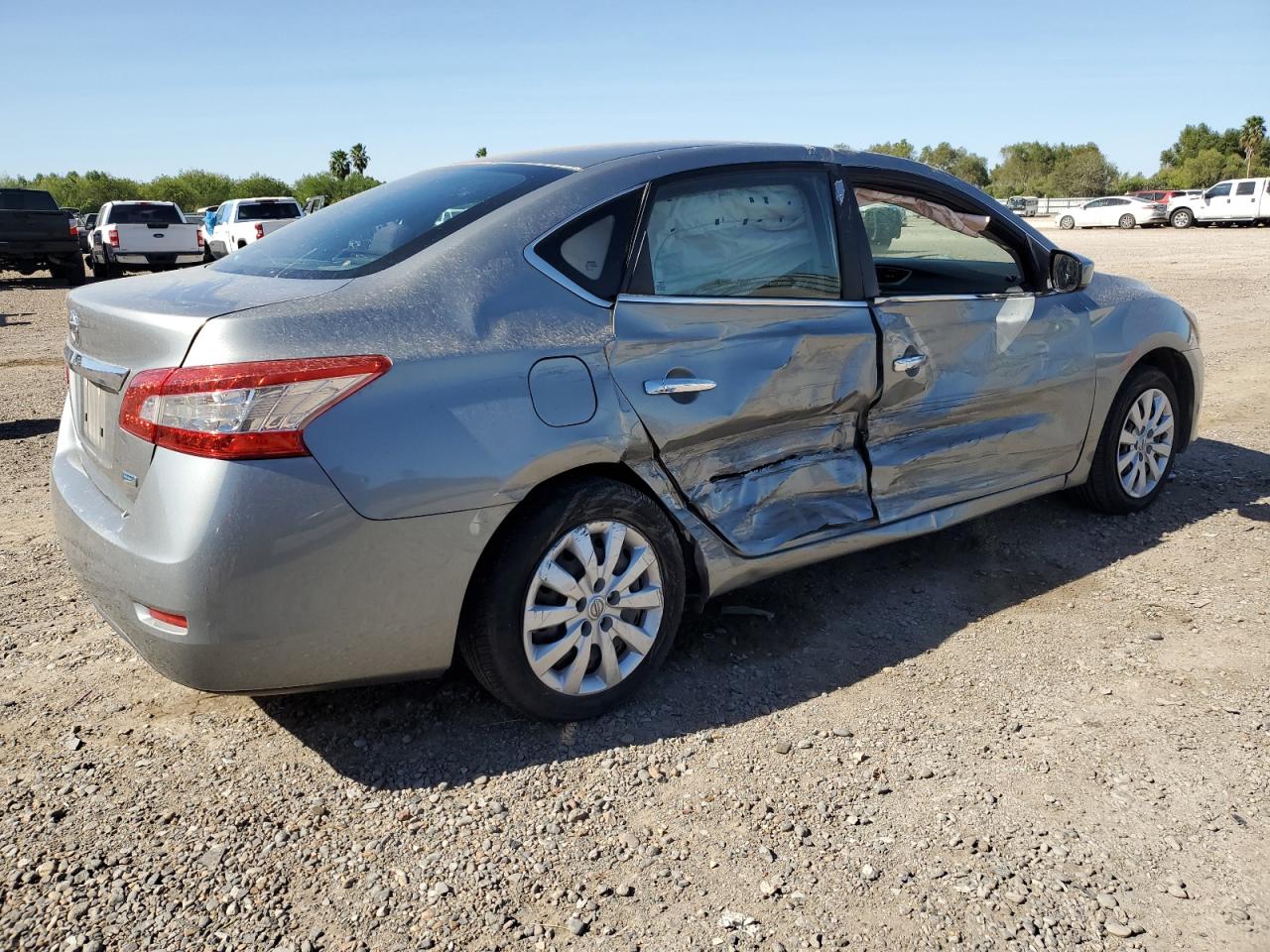 VIN 3N1AB7AP2EL641392 2014 NISSAN SENTRA no.3