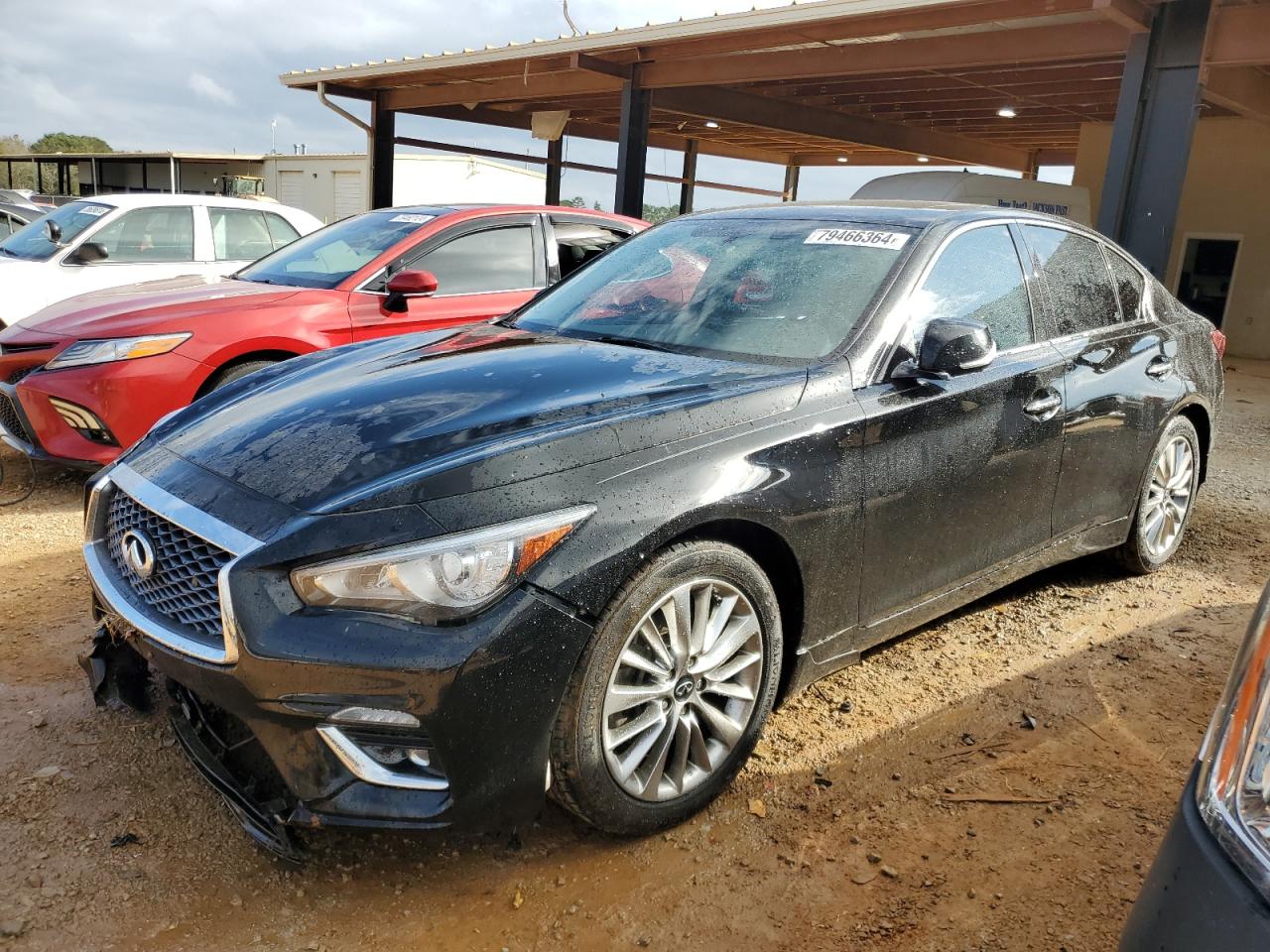 2021 Infiniti Q50 Luxe VIN: JN1EV7BR1MM750696 Lot: 79466364