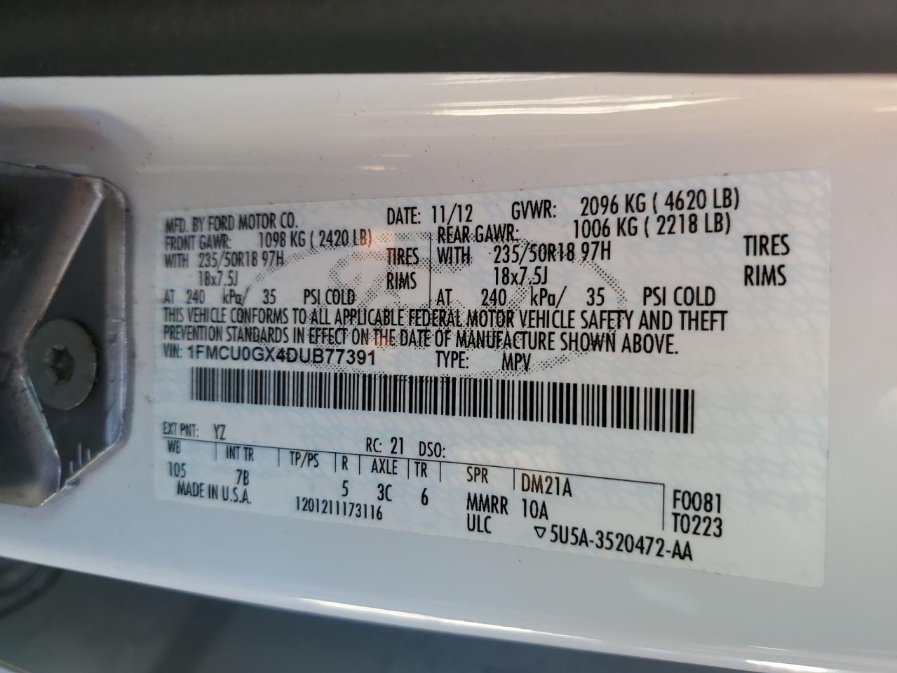 2013 Ford Escape - Image 13