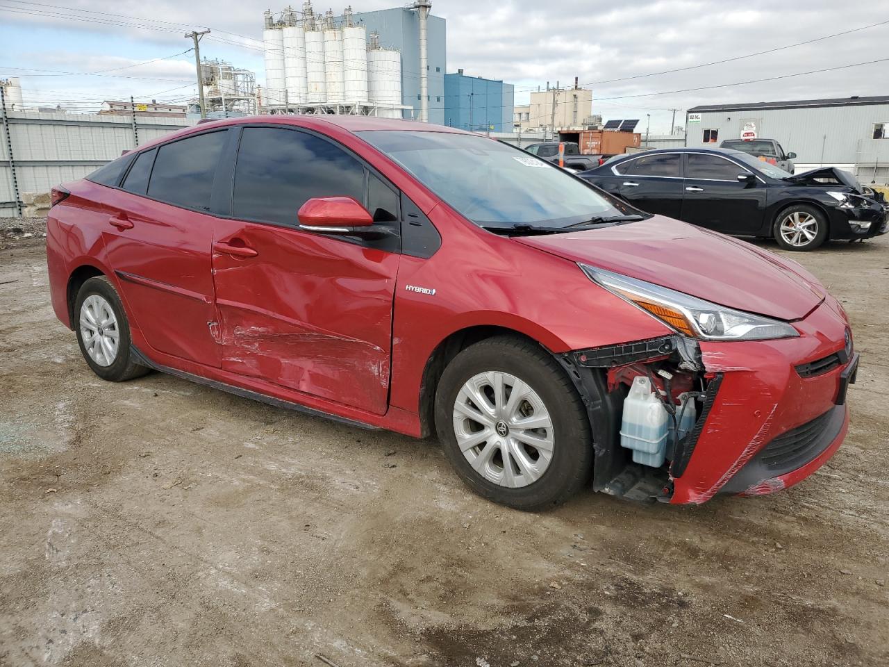 VIN JTDKAMFU5N3166866 2022 TOYOTA PRIUS NIGH no.4