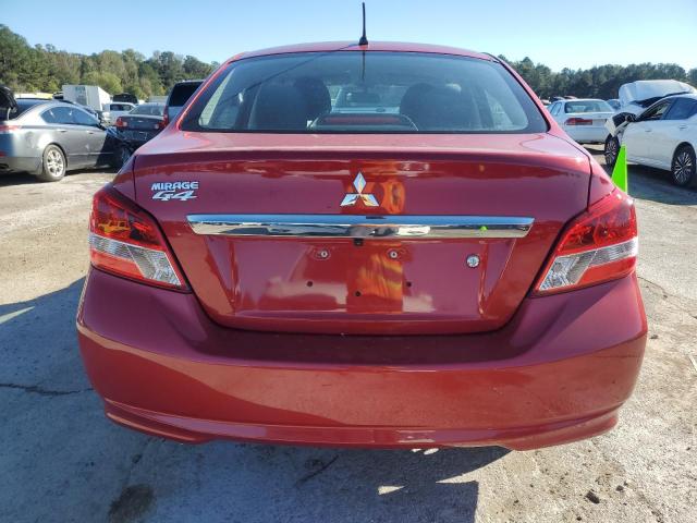  MITSUBISHI MIRAGE 2020 Czerwony