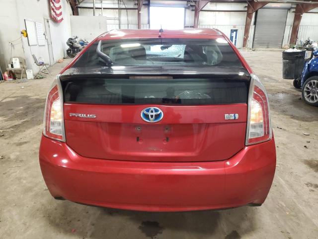  TOYOTA PRIUS 2014 Red